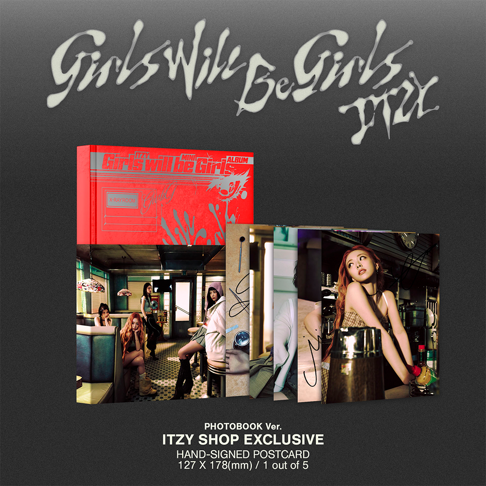 itzy Girls Will Be Girls リア 直筆サイン チェキ itzy Girls Will Be Girls リア 直筆サイン チェキ Girls Will