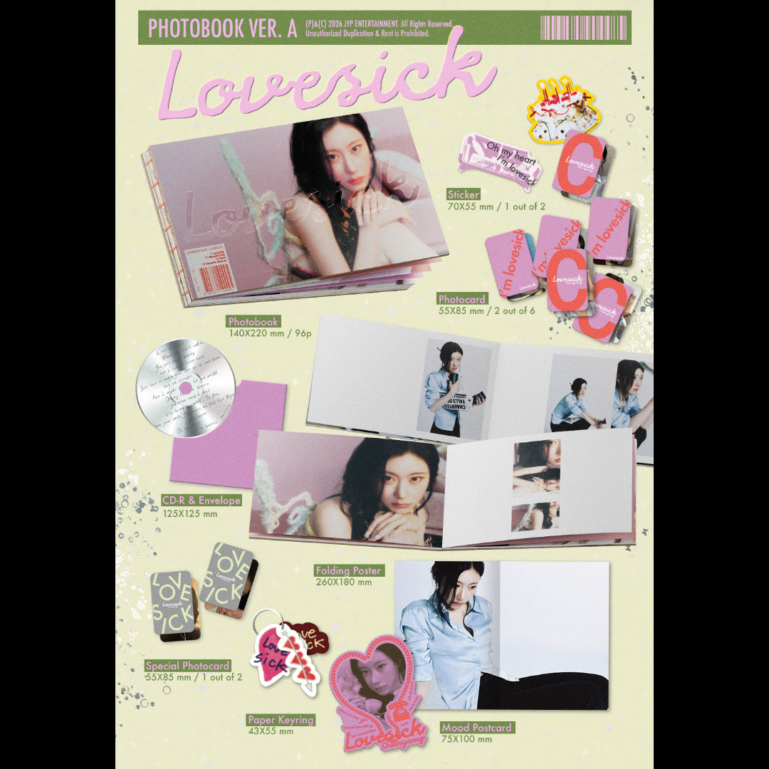 Lovesick EP Photobook A Packshot