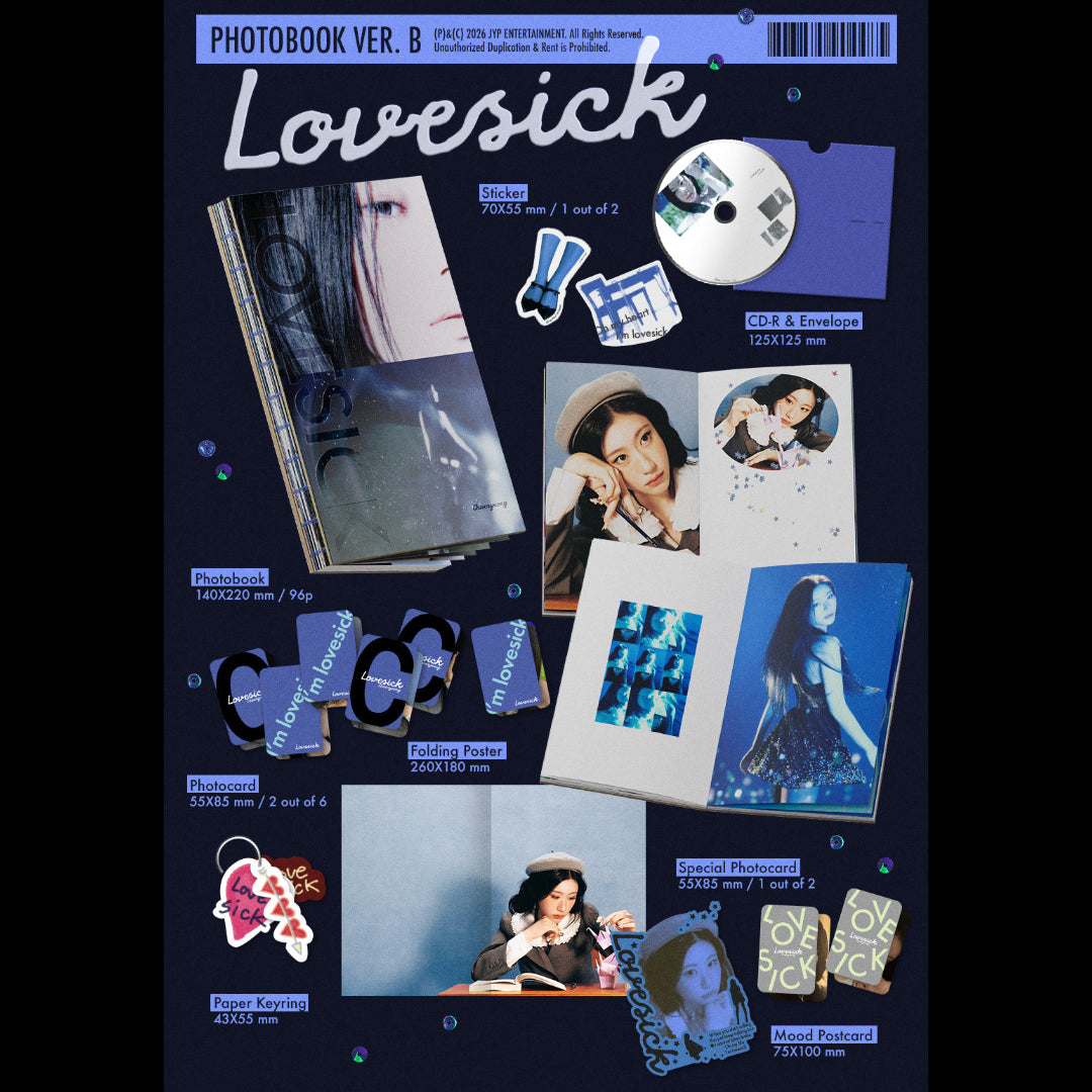 Lovesick EP Photobook B Packshot