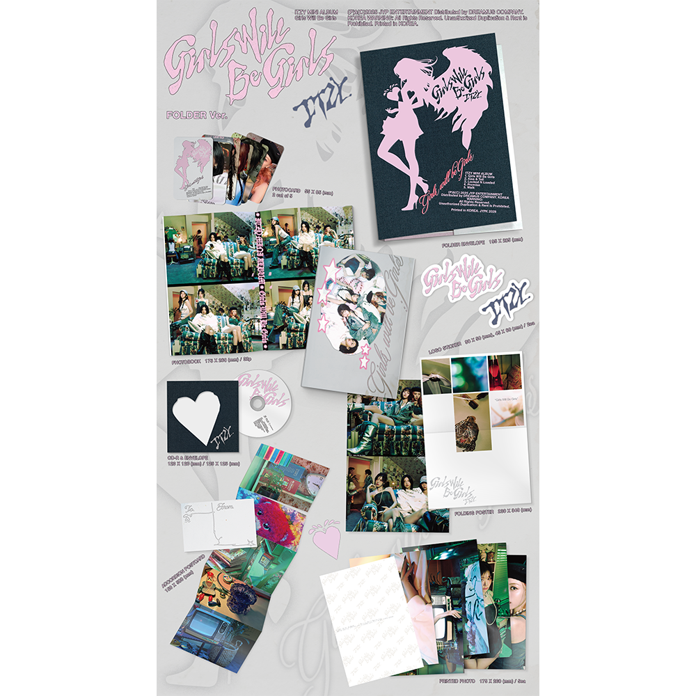 itzy Girls Will Be Girls リア 直筆サイン チェキ itzy Girls Will Be Girls リア 直筆サイン チェキ