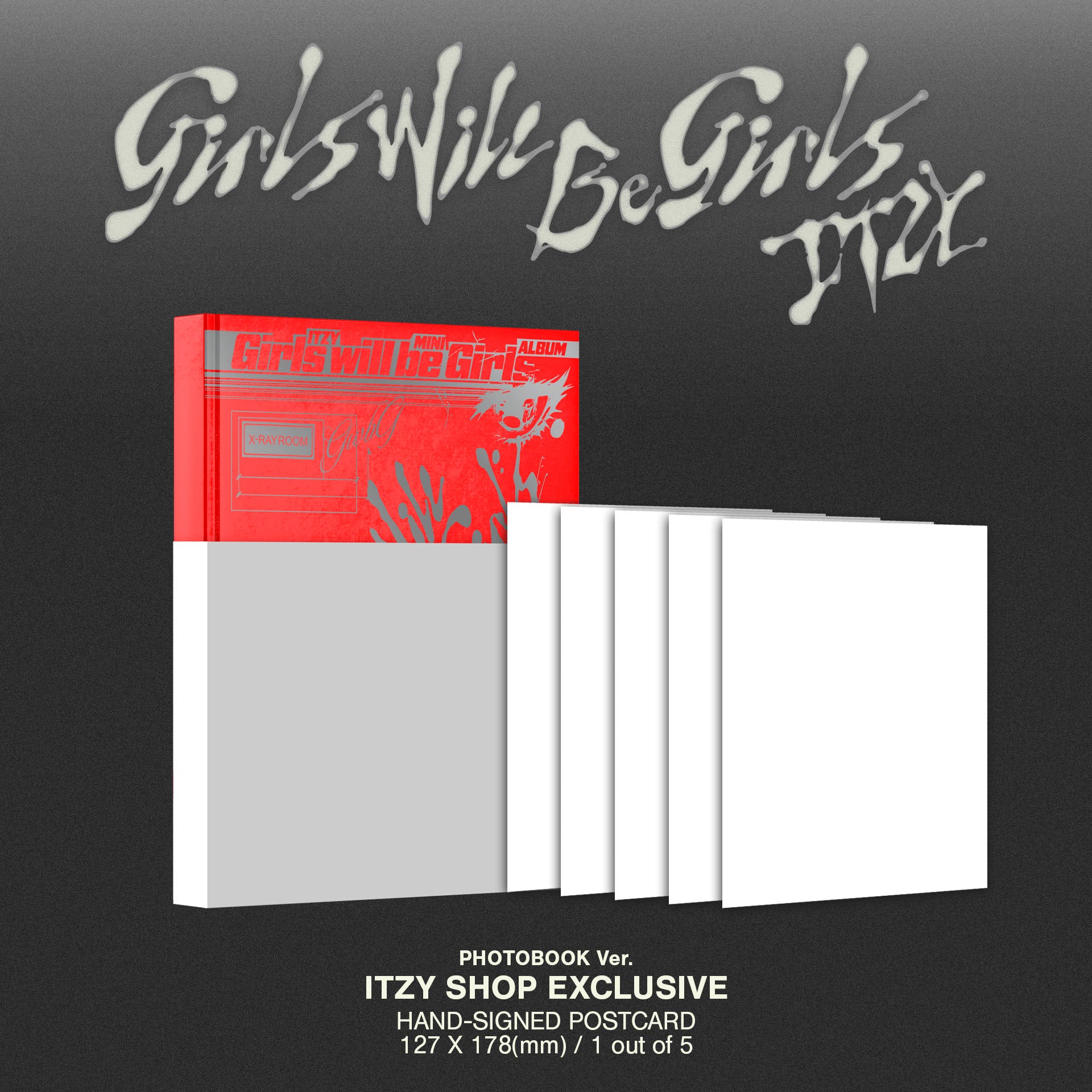 Girls Will Be Girls (PHOTOBOOK Ver.) (Signed) Signed Post Cards