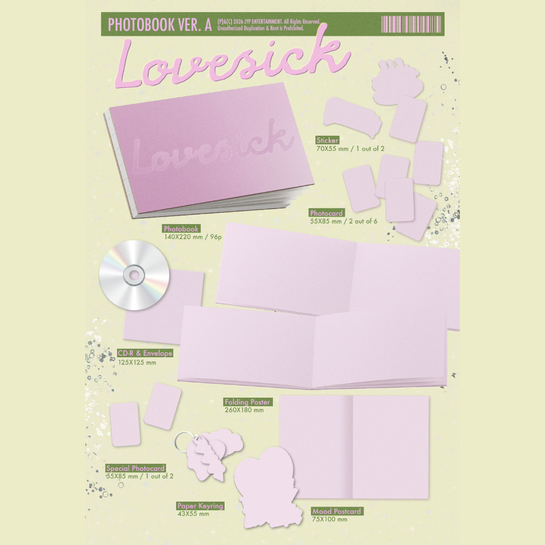 Lovesick EP Photobook A (Signed)
