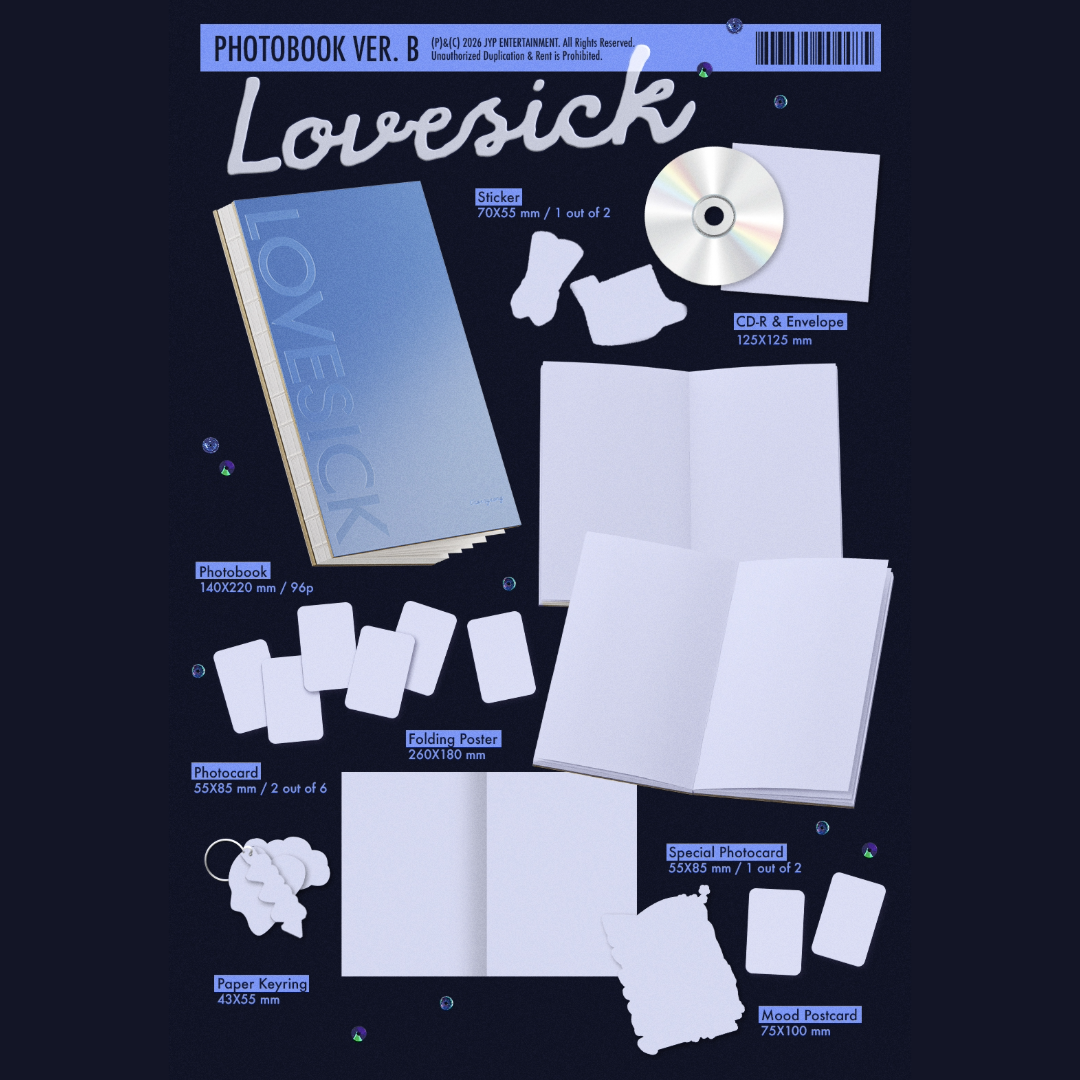 Lovesick EP Photobook B (Signed)
