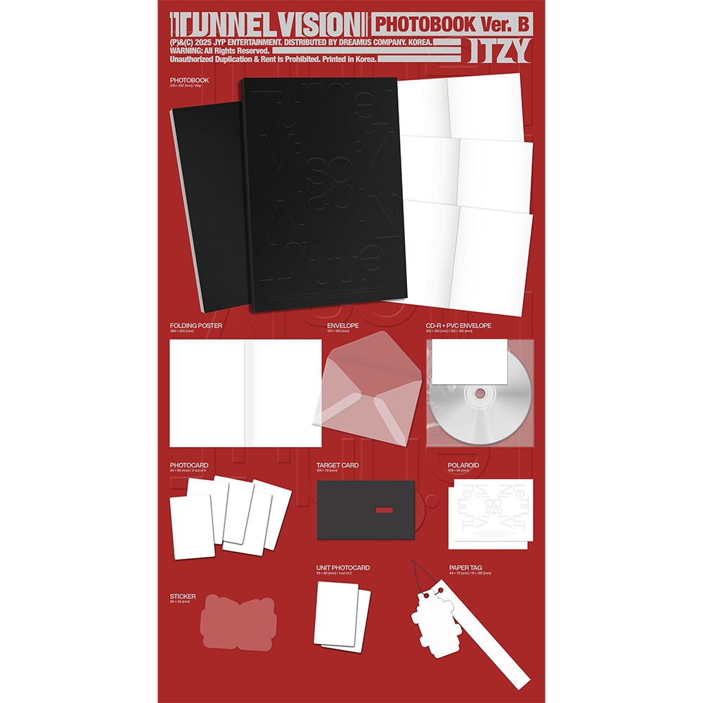 TUNNEL VISION (Photobook - B ver.) Packshot