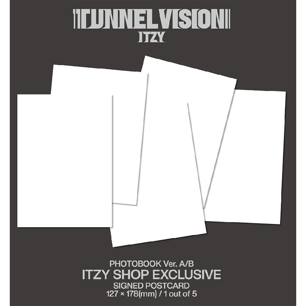 TUNNEL VISION (Photobook - B ver.) (Signed) Card
