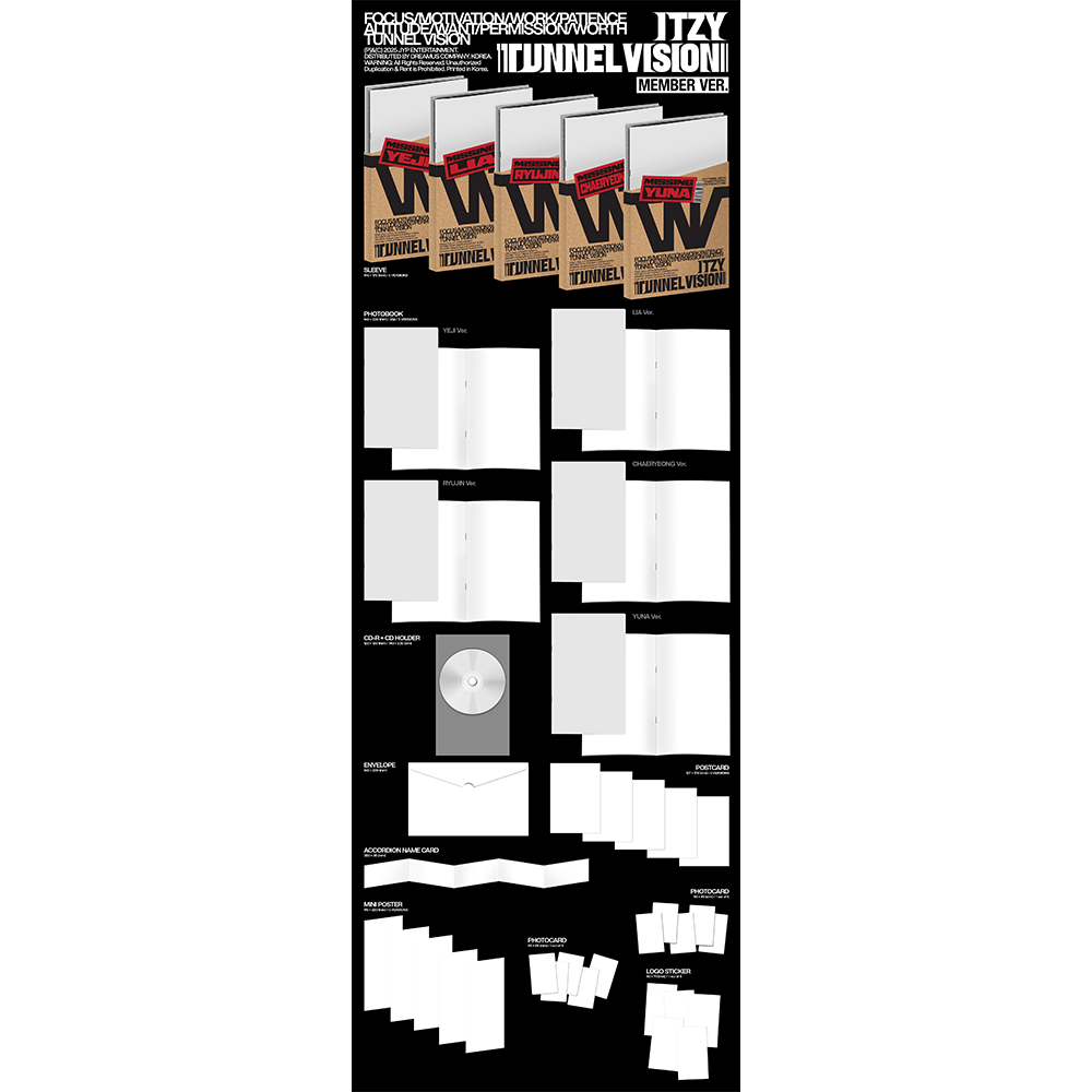 TUNNEL VISION (Member ver.) Packshot