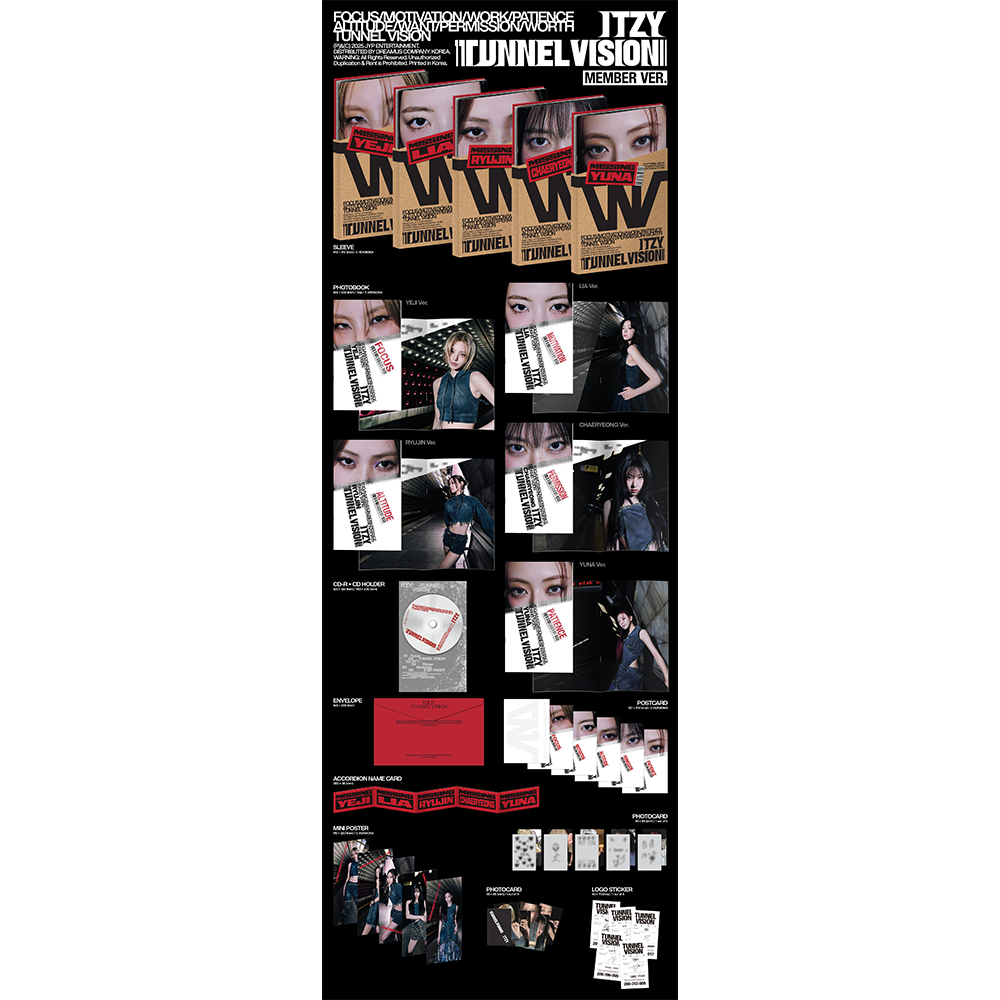 TUNNEL VISION (Member ver.) Packshot