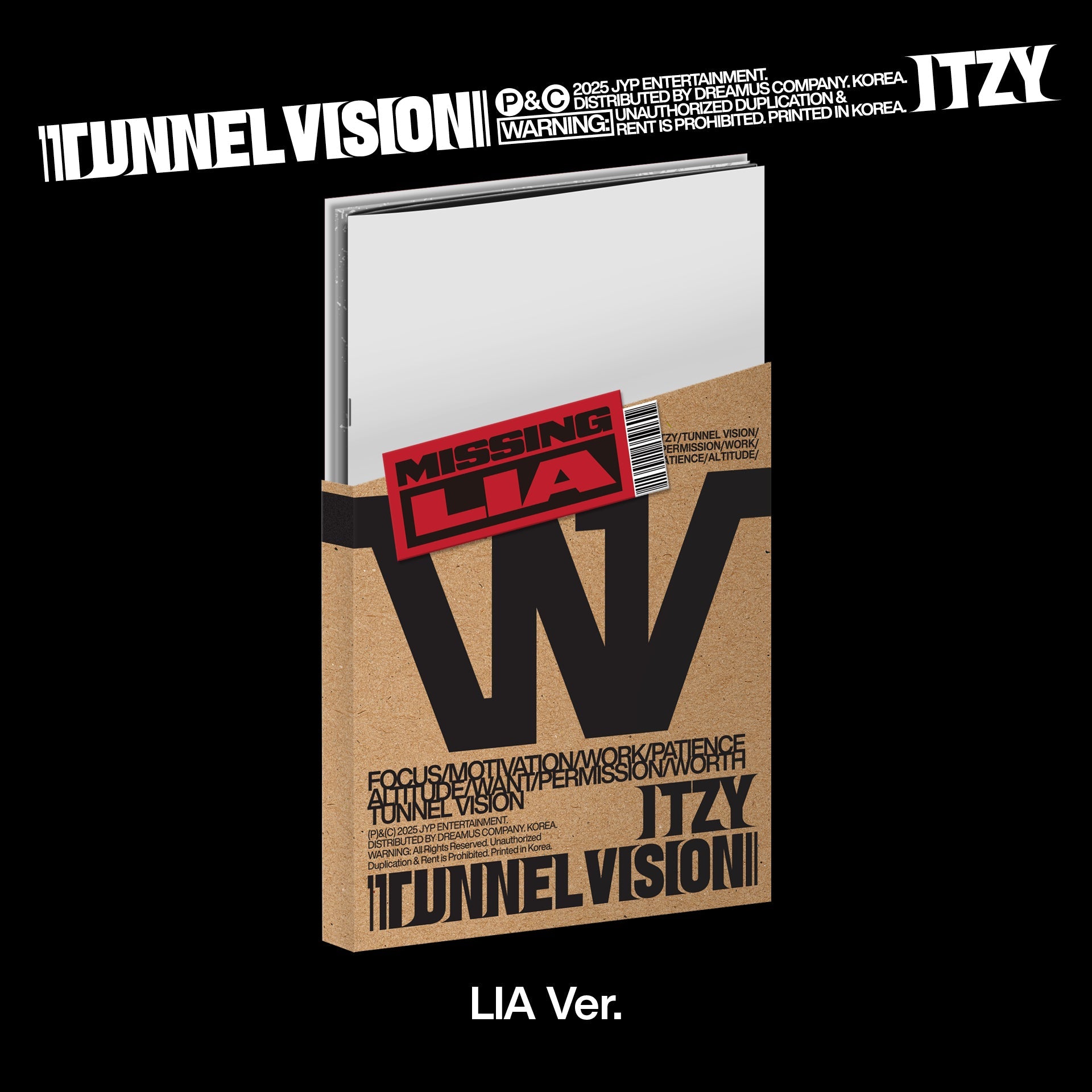 TUNNEL VISION (Member ver.) Lia