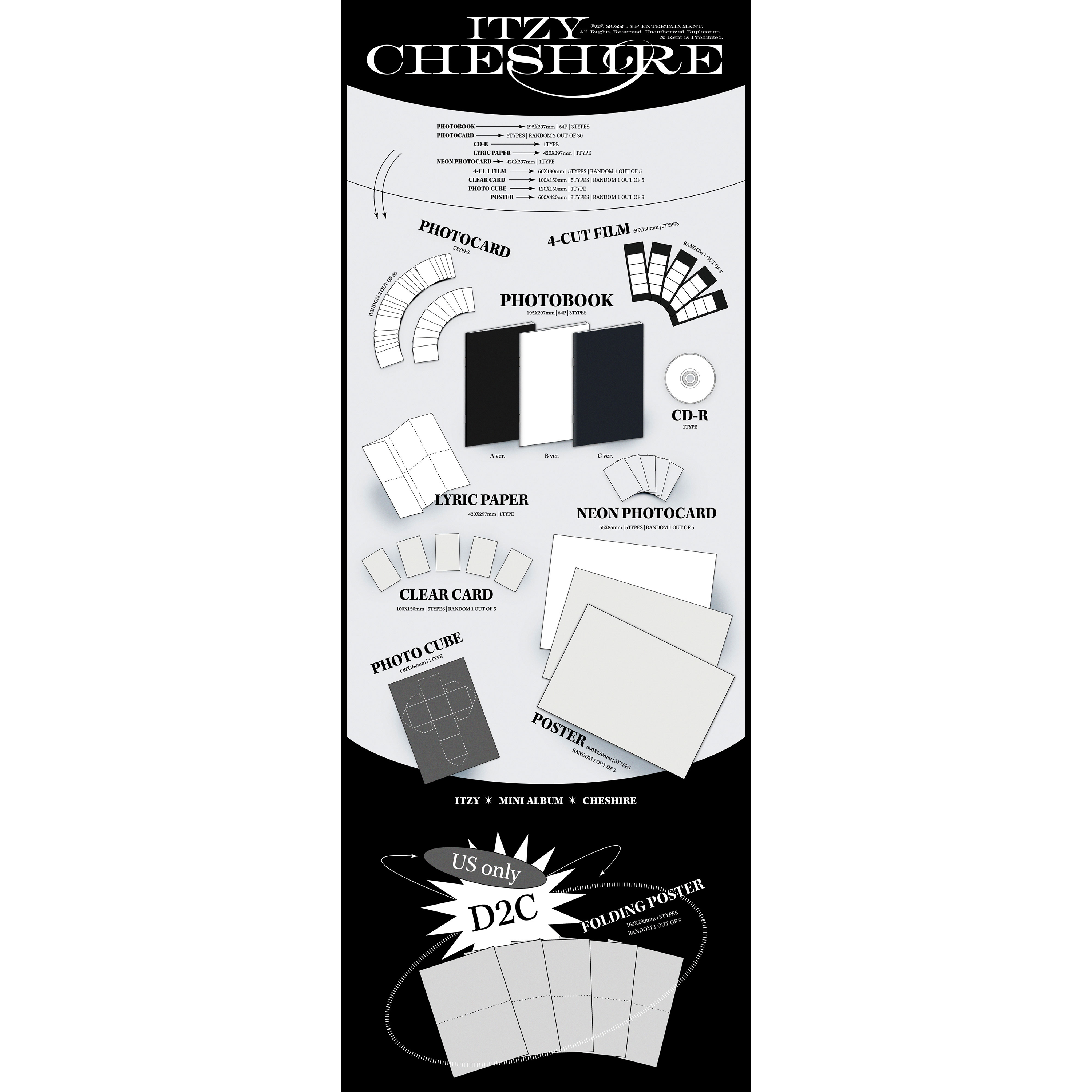 Cheshire (C Ver. Standard) - Itzy Official Store Cheshire (C Ver. Standard) - Itzy Official Store